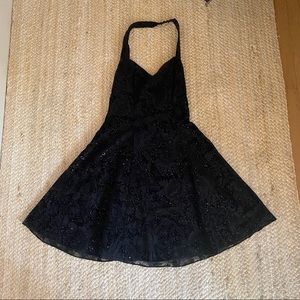 Midnight Velvet Dress